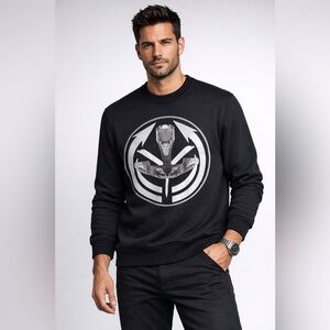 Authentic Givenchy Mens black Trible Occult Target Print Sweatshirt Jumper M